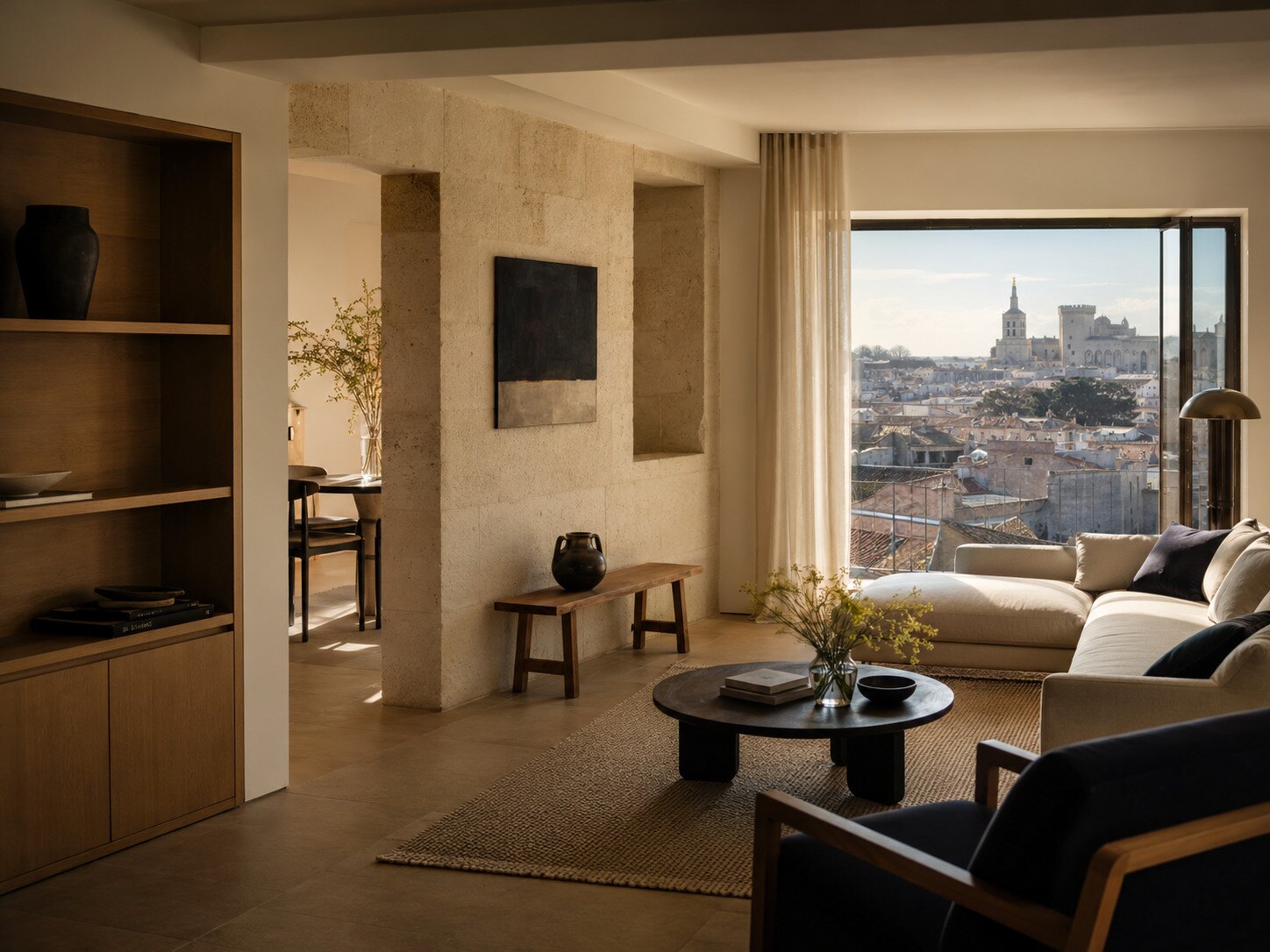 Appartement haut de gamme avec vue sur Avignon