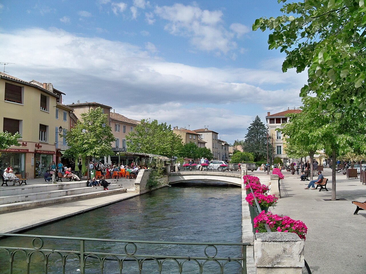 Canal à L’Isle-sur-la-Sorgue