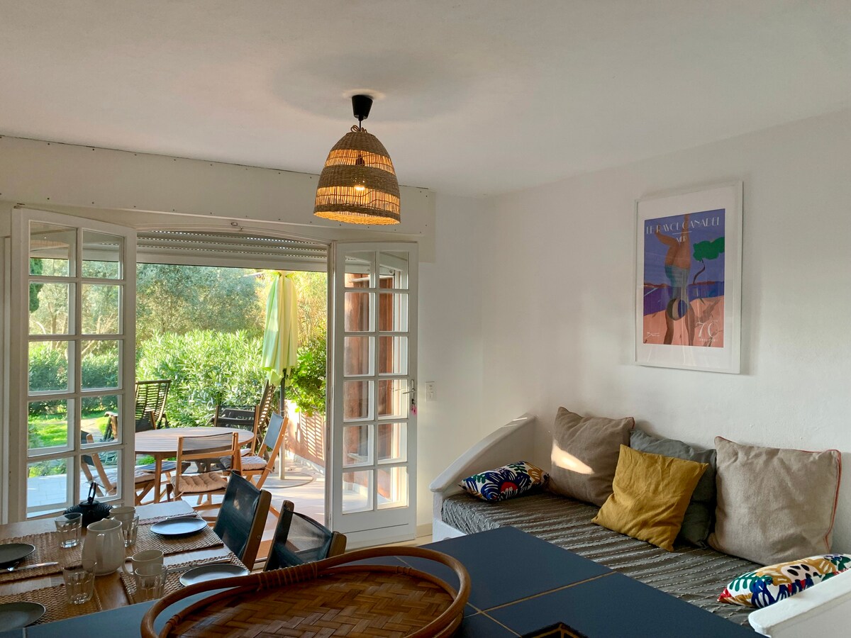 Mazet à 80m de la plage via chemin privé