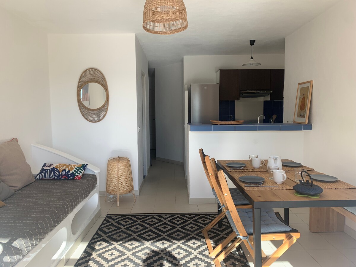 Mazet à 80m de la plage via chemin privé