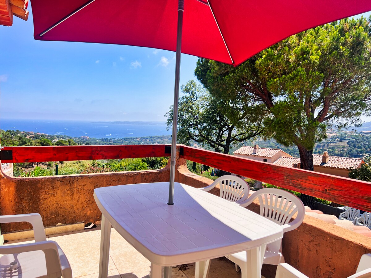 Mazet 2★ Vue mer aux Issambres - Jusqu'à 6 personnes